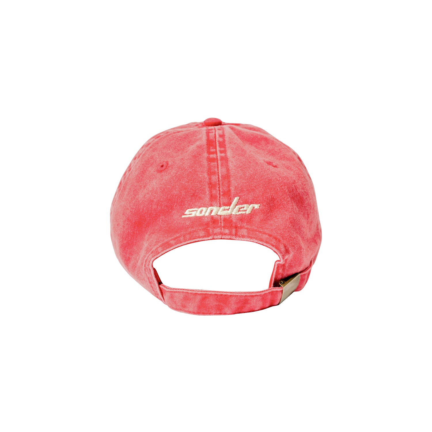 Washed Red SR Logo Hat