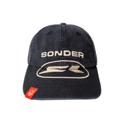SR 6 Panel Hat Black