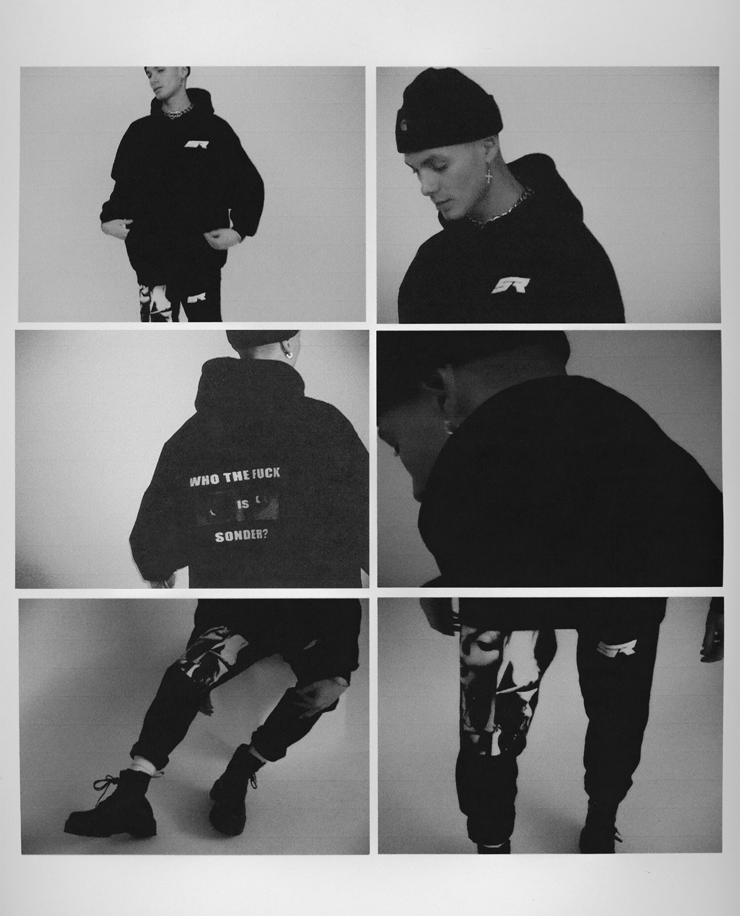 Black SR Sweatpants
